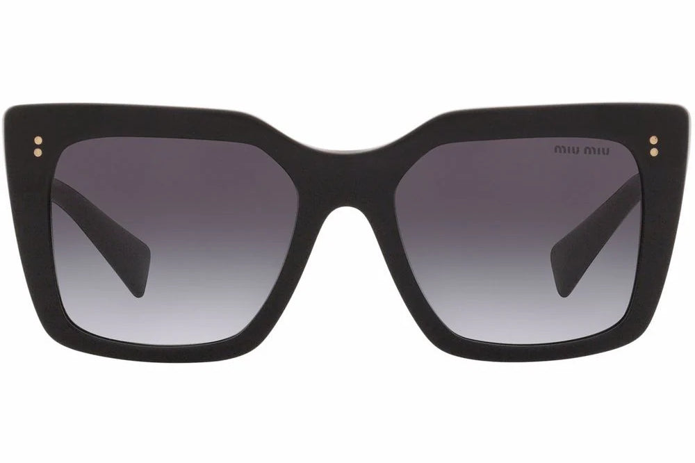 Miu Miu MU02WS 1AB5D1  square frame black sunglasses - Chris Optics