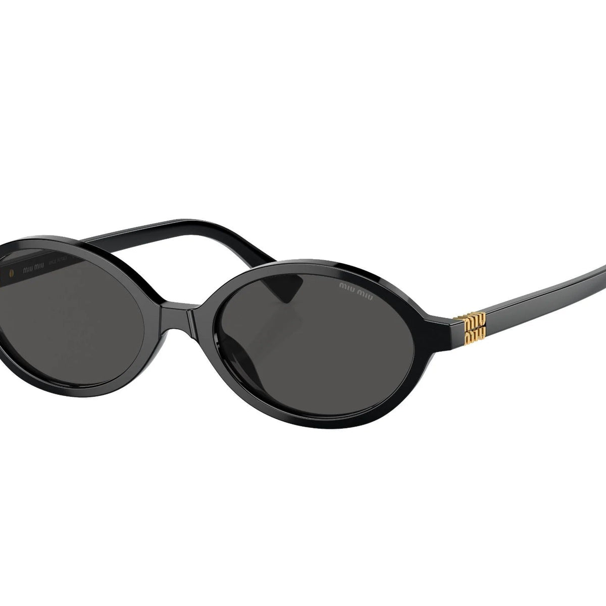【Miu Miu】0MU 12ZS ロゴ サングラス（Black） Miu Miu】0MU 12ZS ロゴ サングラス（Black） MU12ZS sunglasses