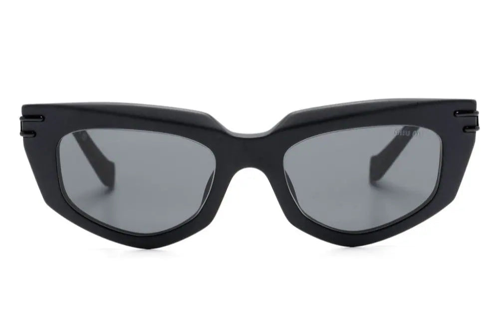 Miu Miu MU12WS 1BO5S0 cat eye-frame black sunglasses - Chris Optics