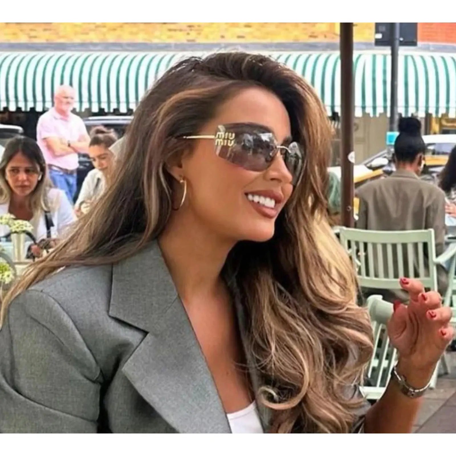 Miu Miu sunglasses MU54 YS 5AK AS SEEN ON MANY CELEBRATIES - Chris Optics