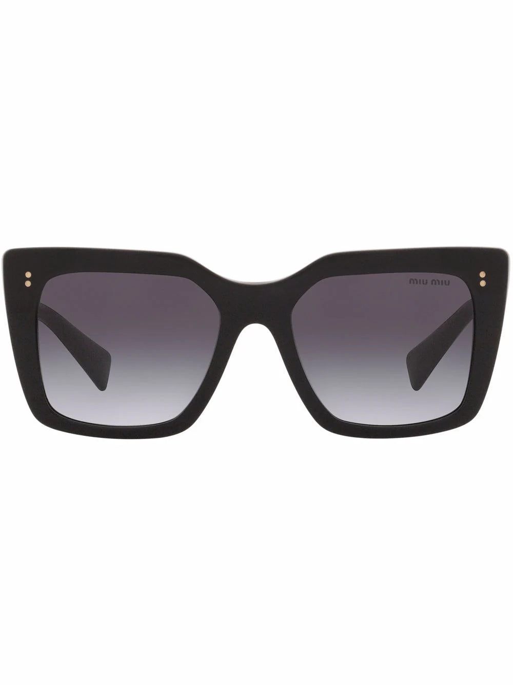 Miu Miu MU02WS 1AB5D1  square frame black sunglasses - Chris Optics