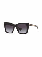 Miu Miu MU02WS 1AB5D1  square frame black sunglasses - Chris Optics