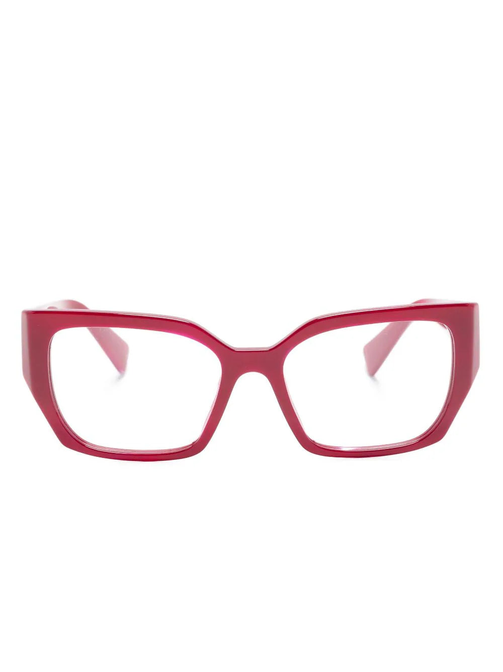 Miu Miu MU03VV 16H1O1 red square optical frame - Chris Optics