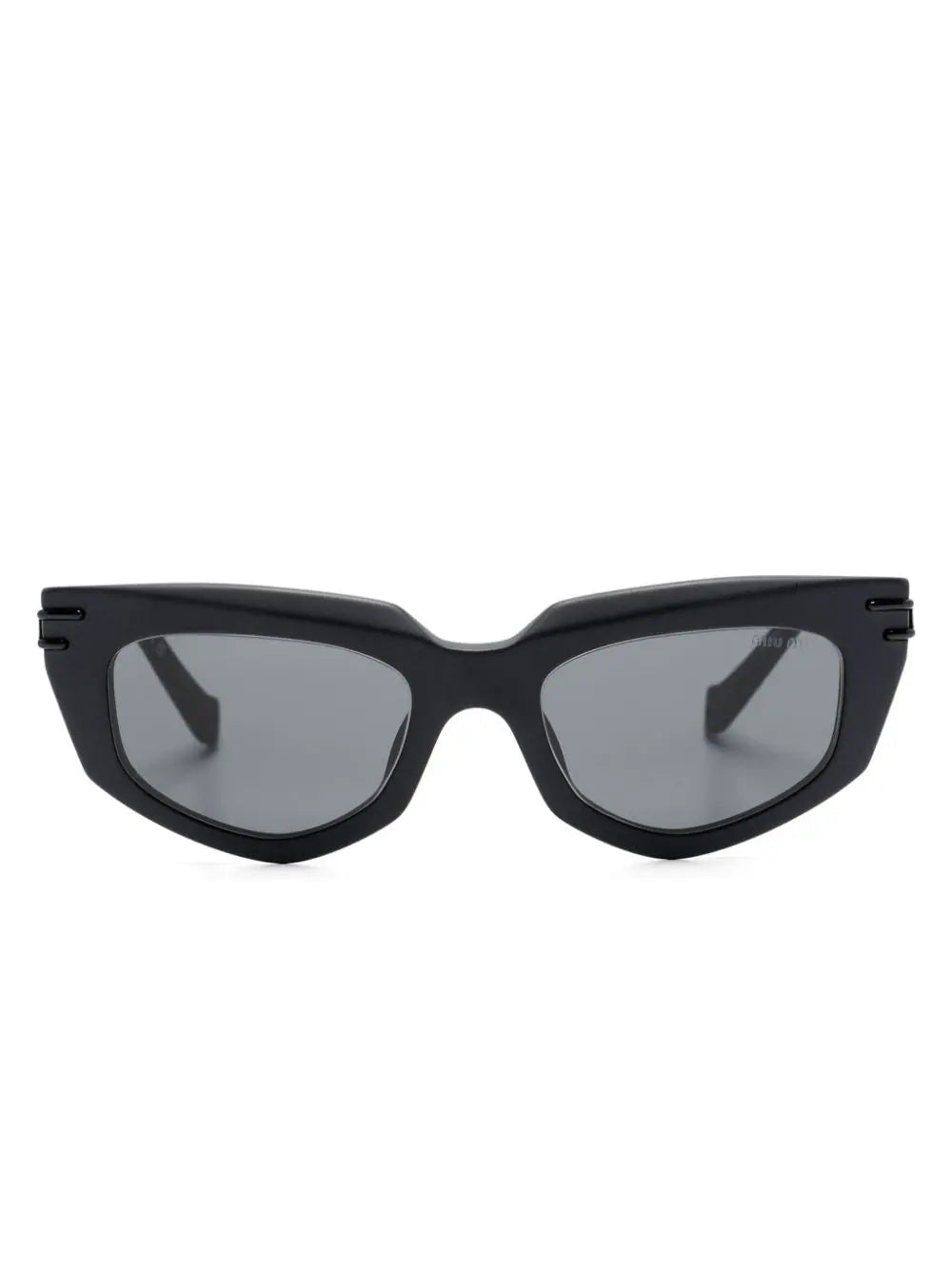 Miu Miu MU12WS 1BO5S0 cat eye-frame black sunglasses - Chris Optics