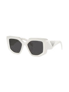 PR 14 ZS White Sunglasses - Chris Optics