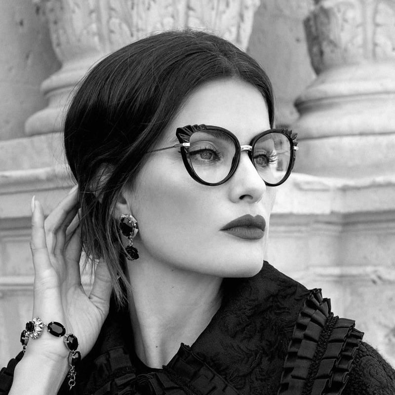 Dolce & Gabbana DG5051-550 51 Transparent Red Cat-Eye